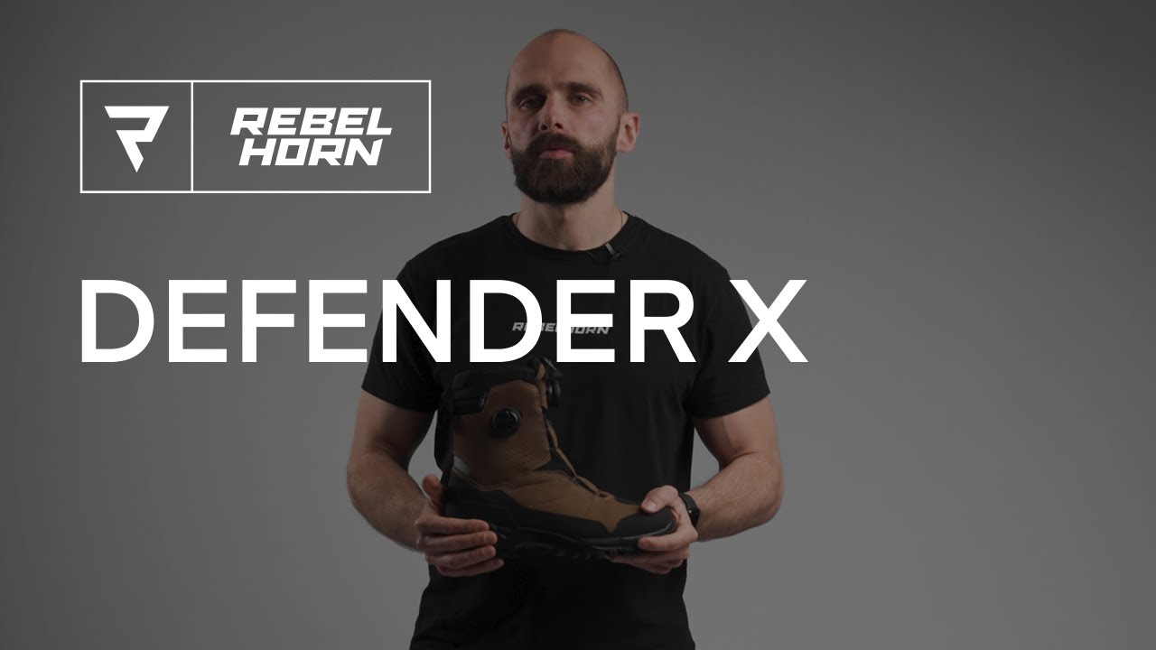 Rebelhorn prezentuje: turystyczne buty motocyklowe DEFENDER X