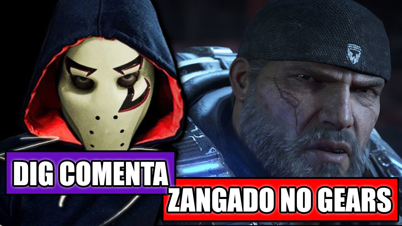 DIG COMENTA: Zangado irá dublar personagem em Gears of War 4