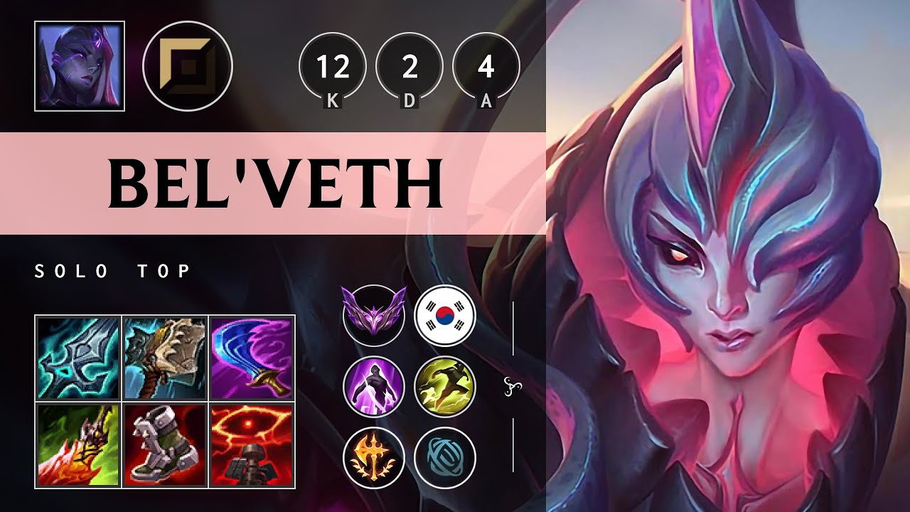 Bel'Veth Top vs Aatrox - KR Master Patch 25.19