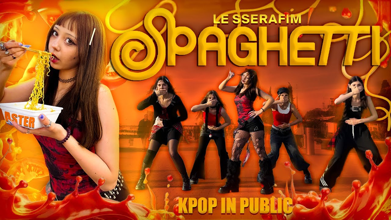 [K-POP IN PUBLIC/ONE TAKE] LE SSERAFIM - ‘SPAGHETTI’ | Dance cover by ASTER