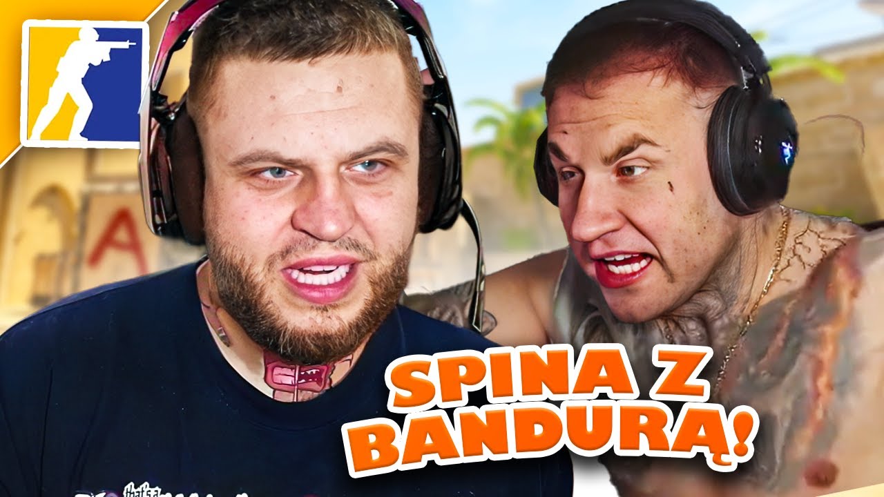 SZELIGA SPINA Z BANDURĄ PODCZAS MECZU W CS2!