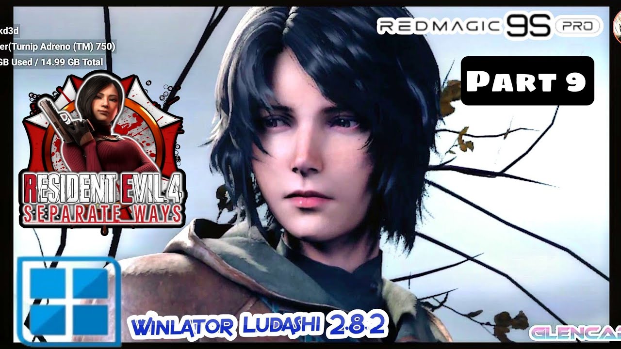 Resident Evil 4 Remake Separate Ways Part 9 Custom Set 720p Winlator Ludashi v2.8.2 Android Offline