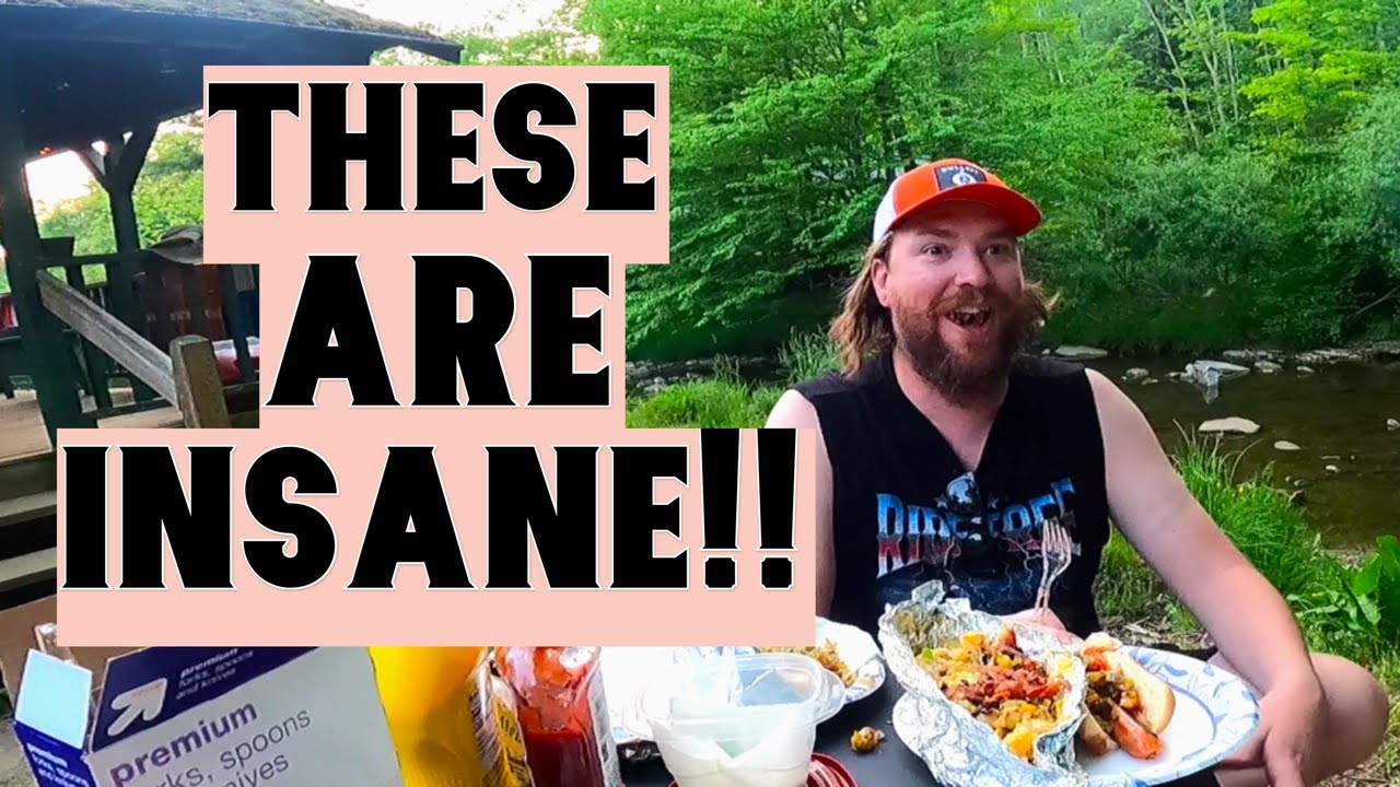 Campfire Cooking | Loaded Foil Pocket Potatoes
