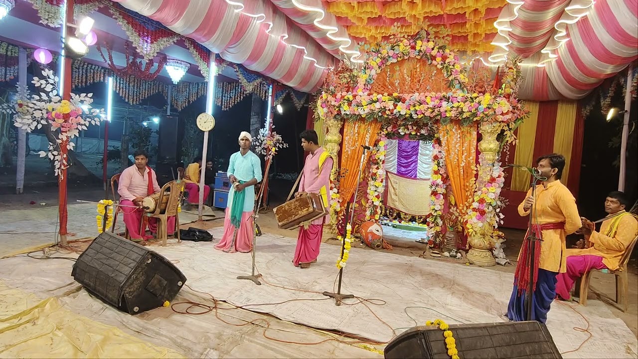 রাত নামে দুচোখে ঘুম জোড়ায় #হরিনাম-সংকীর্তন রাধা কৃষ্ণ সসম্প্রদায় পান্তাপাড়া যোগাযোগ-7856911583