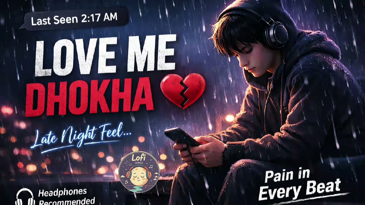 Love Me Dhokha 💔 | Sad LoFi Song 2026 | Heartbreak Late Night Vibes(Slowed + Reverb)