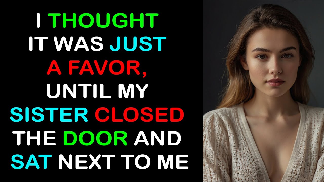 I Thought It Was Just A Favor, Until My Sister Closed The Door And Sat Next To Me