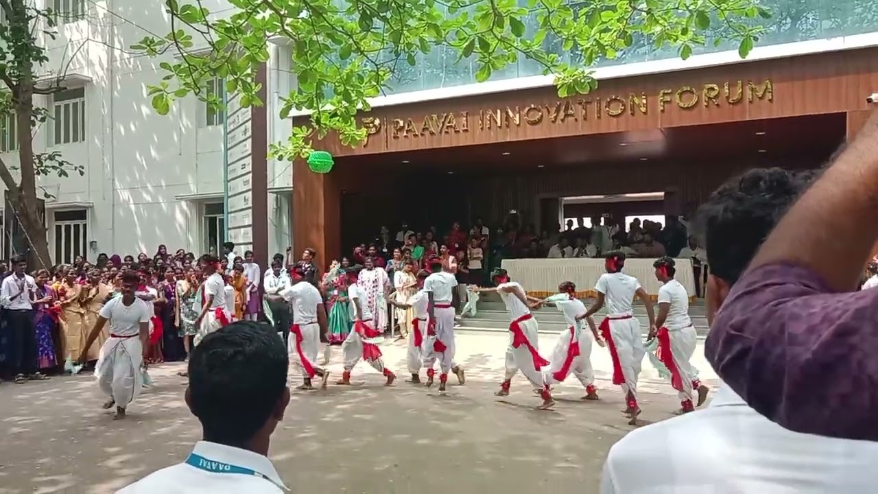#paavai #college #astra26 #function #dance #ஒயிலாட்டம் 💥💐 #@Lingesh-28 