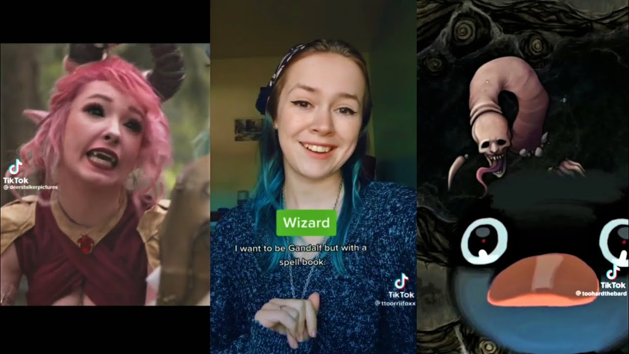 D&D Tiktoks Cast by Wizards #8 ( Fantasy tiktok / Cosplay tiktok )