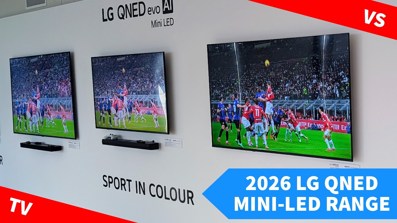 Обзор телевизоров LG QNED Mini-LED 2026 года &mdash; сравнение QNED86, QNED80 и QNED70 Evo: сравнение д...