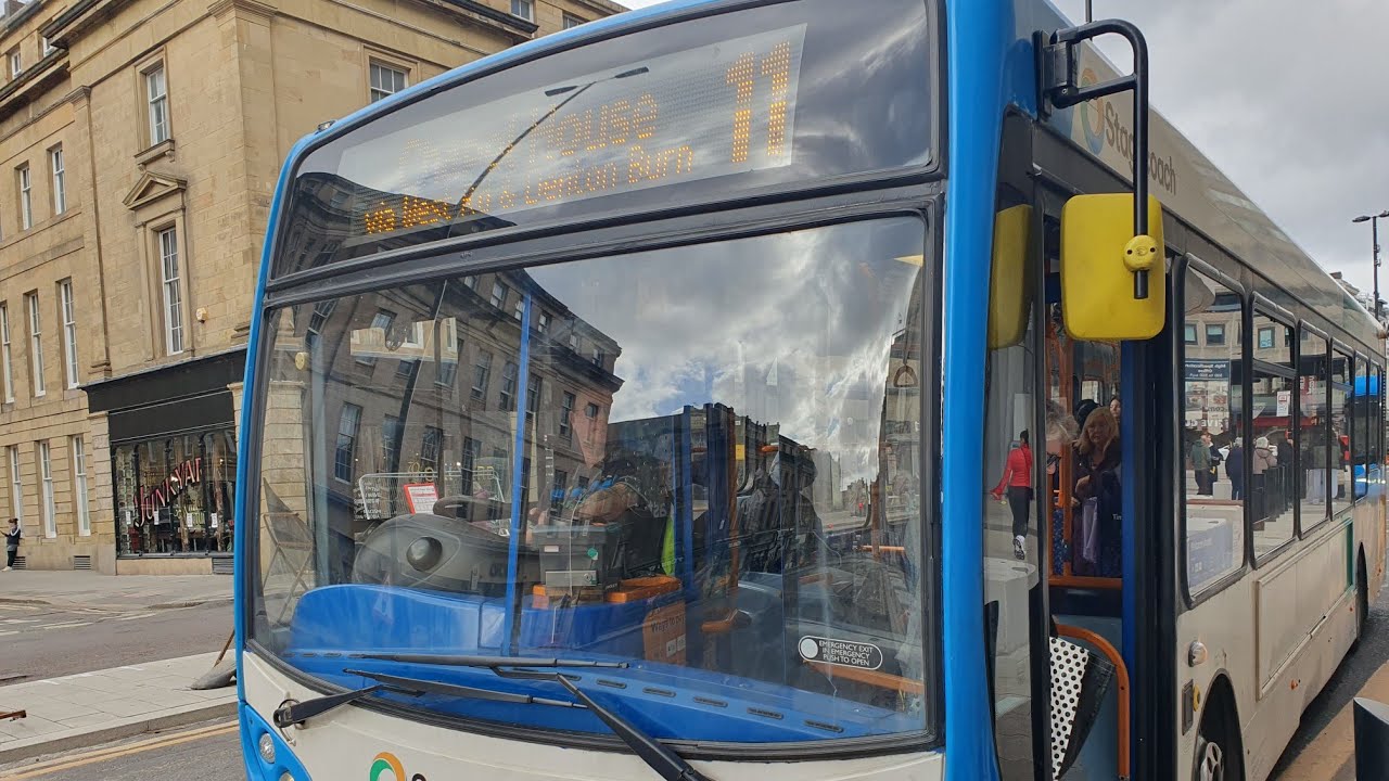 Stagecoach Newcastle 37316 on the 11 to Chapel House via City Centre 