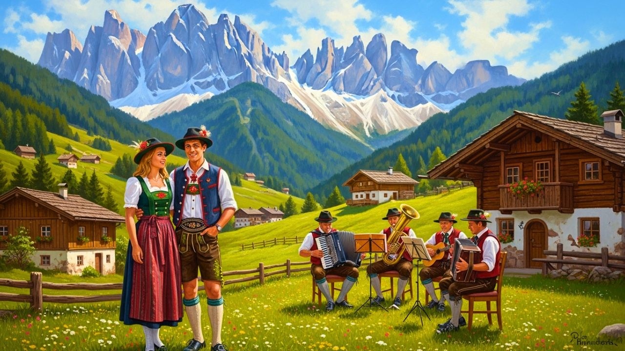 🎶 Die 40 schönsten Tiroler Volksmusik Hits 🌄  Instrumental Mix für Herz & Heimat 🏔️