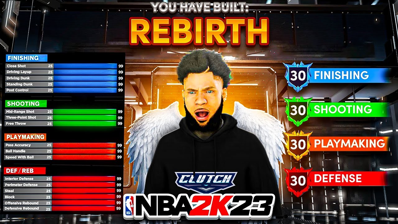 MY REBIRTH BUILD IS BREAKING NBA 2K23! *NEW* DEMIGOD 