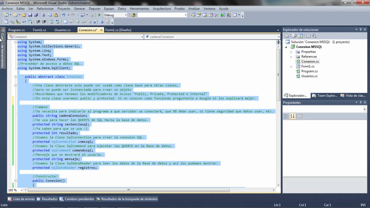 Video Tutorial - Nivel 5 C# ¿Como Empezar a Programar?