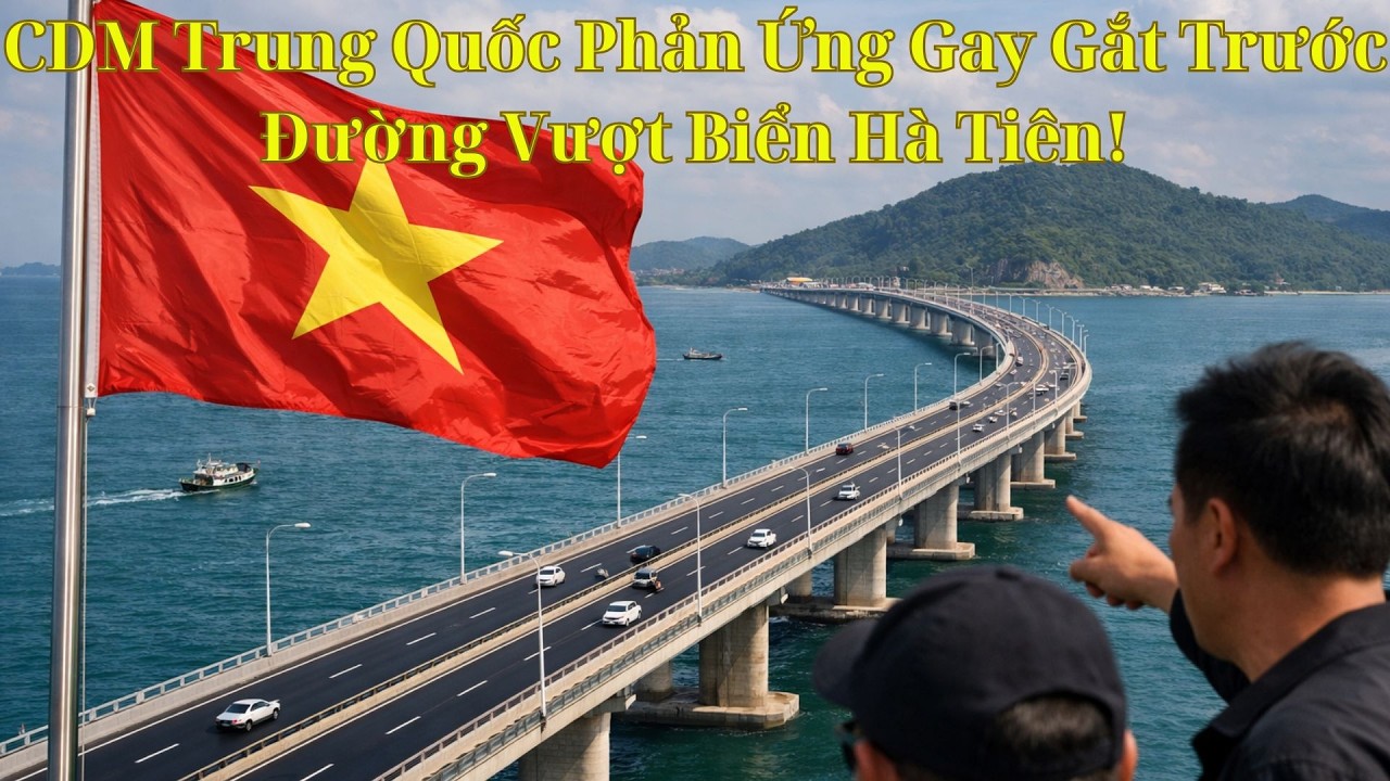 CDM Trung Quốc Phản Ứng Gay Gắt Trước Đường Vượt Biển Hà Tiên!