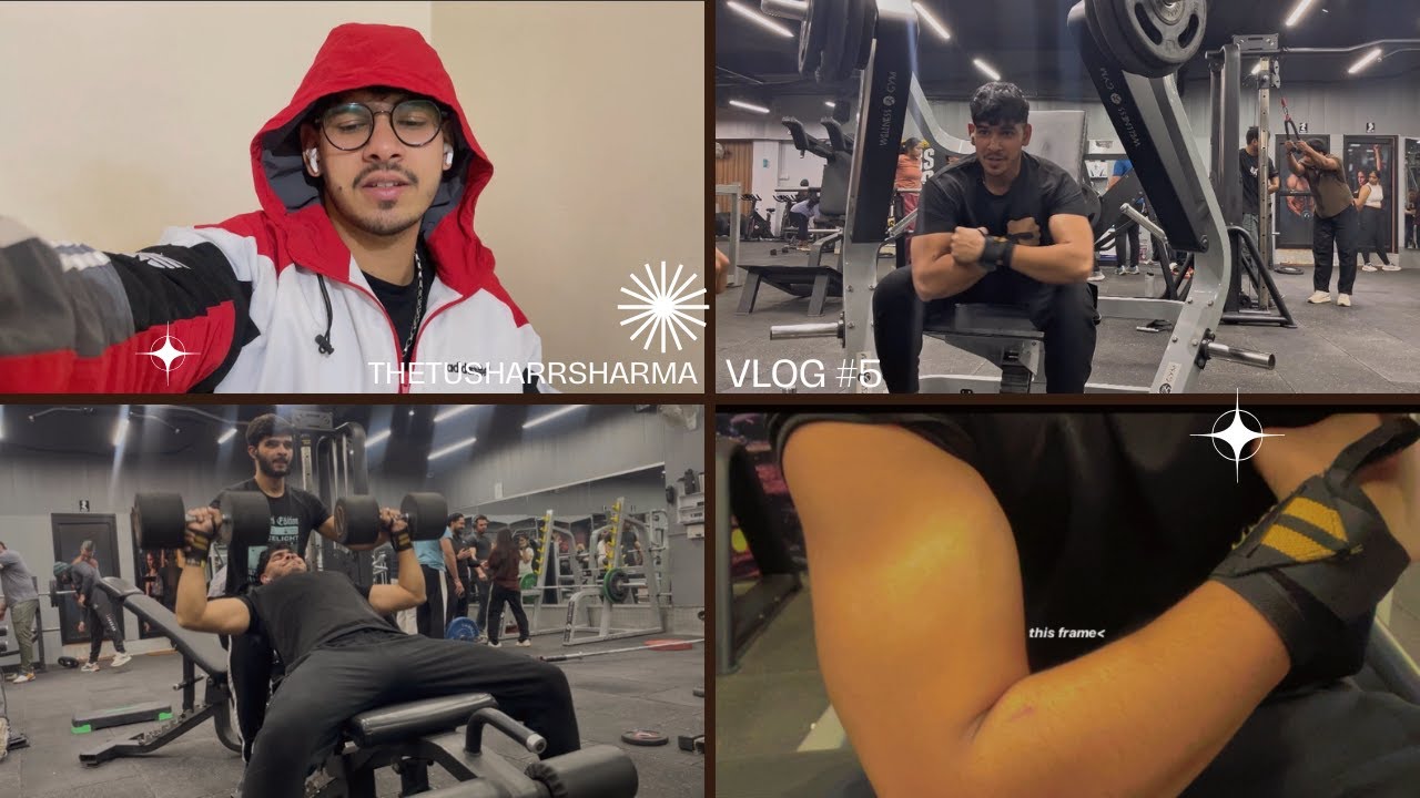 VLOG #5 Family and GYM ( Chest day) full power mode on