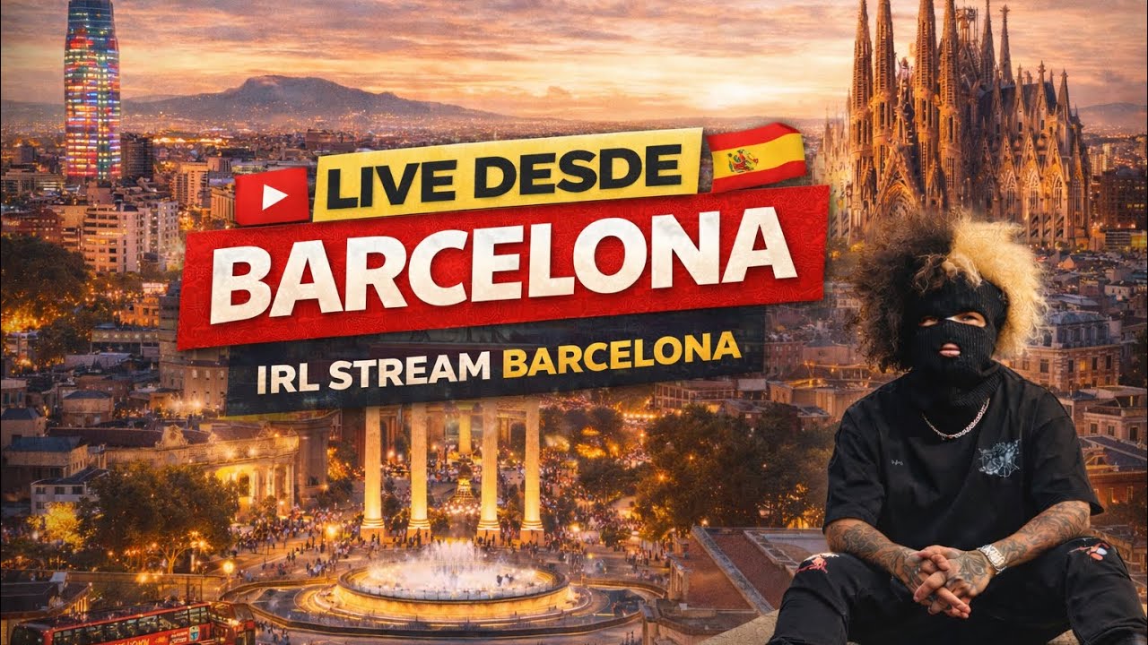 [LIVE] IRL STREAM IN BARCELONA 🇪🇸/ AO VIVO EM BARCELONA 🇪🇸 BARCELONA #barcelona #españa #travel