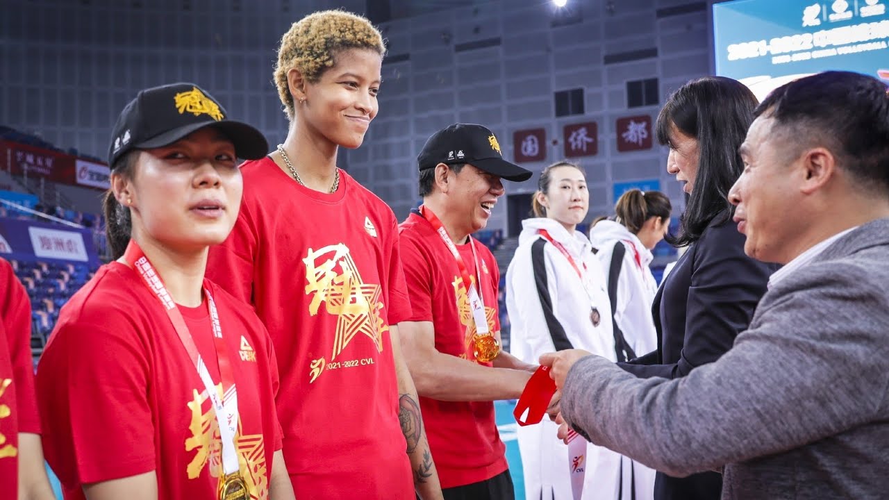 Award Ceremony Volleyball China | 2021-2022中国女排超级联赛颁奖仪式