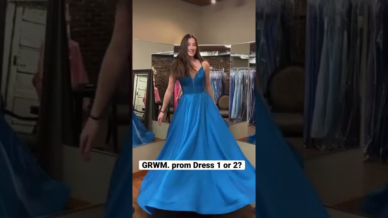 2022 Prom Dress Shopping | Get Ready With Me #shorts #Prom #prom2022 #grwm
