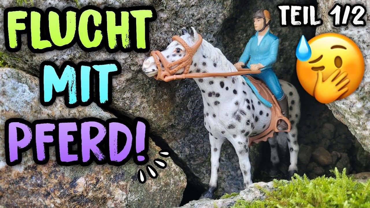 ANGST um mein PFERD 😭💔 Die FLUCHT! 😱 | Teil 1/2 Schleich Kurzfilm