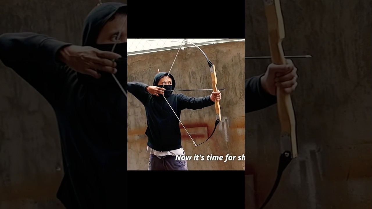 Epic Folding survival bow #SurvivalBow #DIYBow #Bushcraft