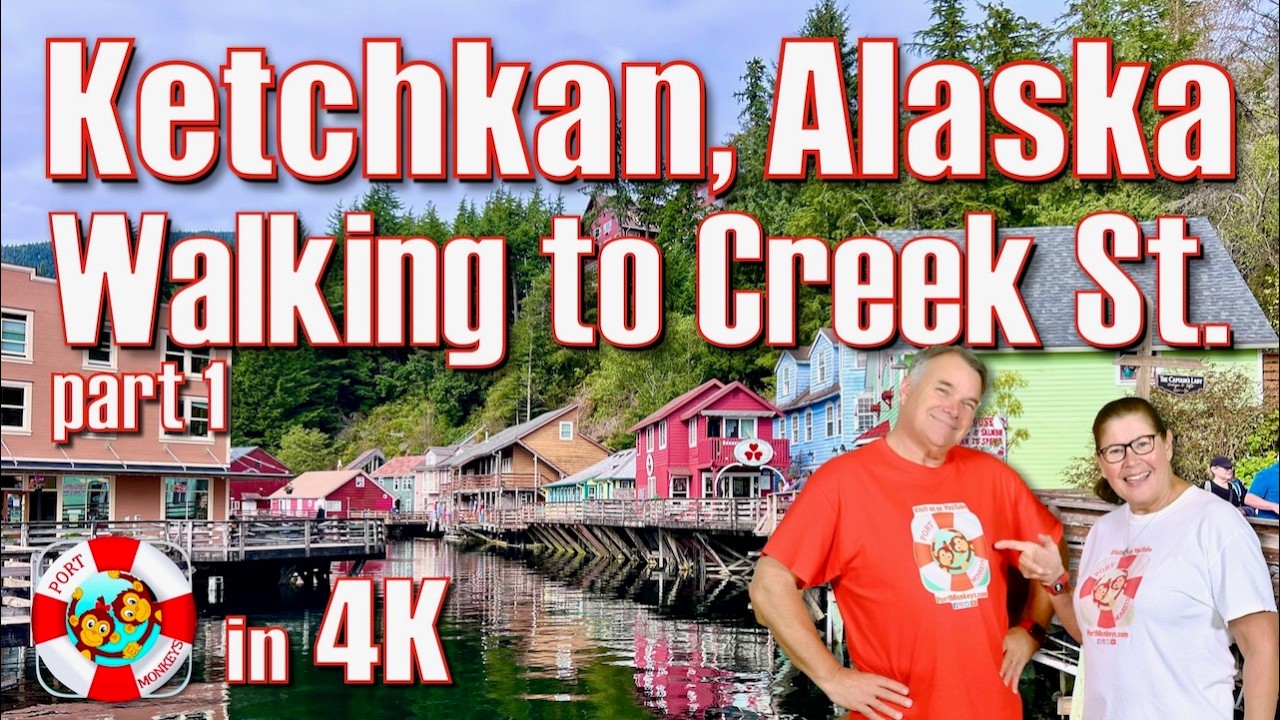 Creek St in Ketchikan, Alaska (part 1) 2025