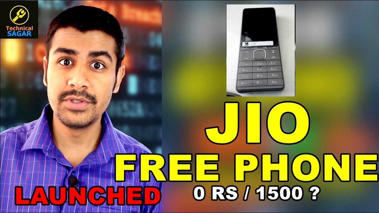 JIO 0 RS PHONE LAUNCHED | FREE PHONE FOR ALL | 1500 Deposit ?