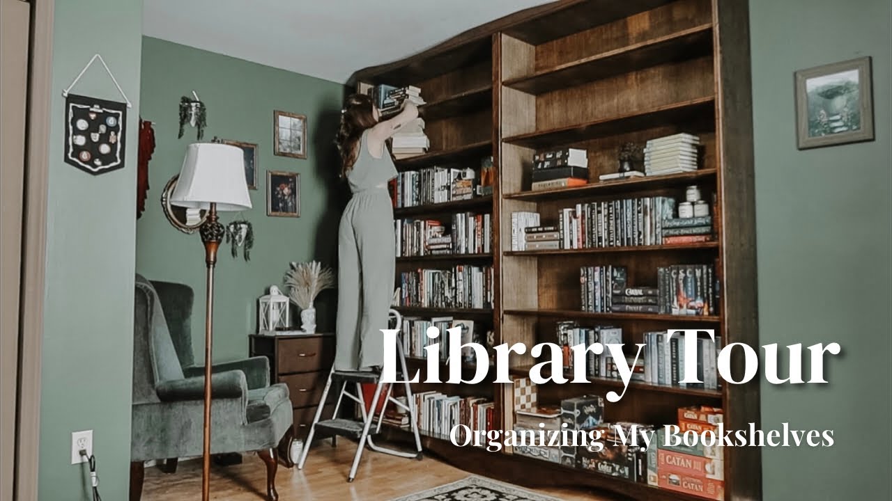 Экскурсия по домашней библиотеке | Организация книжных полок