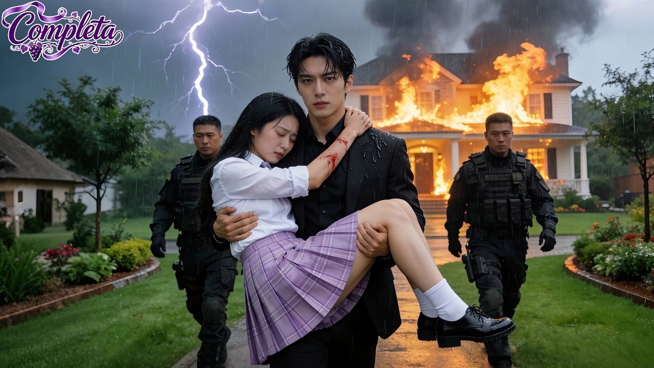 Abandonada no incêndio pela própria família… MAS CEO a salvou — e sua vida virou um conto de luxo!