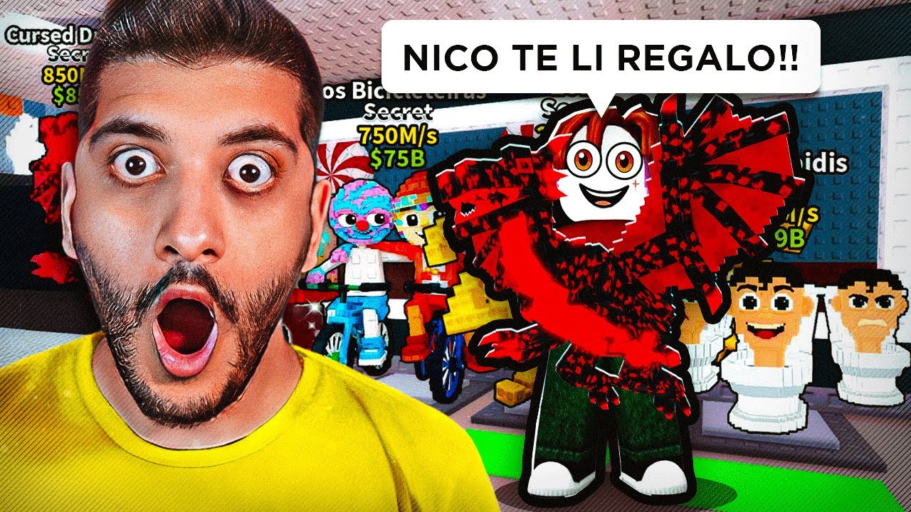 I MIEI FAN mi HANNO REGALATO BRAINROT RARISSIMI!! ROBLOX ITA