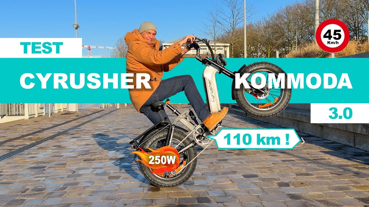 Un FAT BIKE ⚡️ presque parfait, TEST du KOMMODA 3.0 Cyrusher