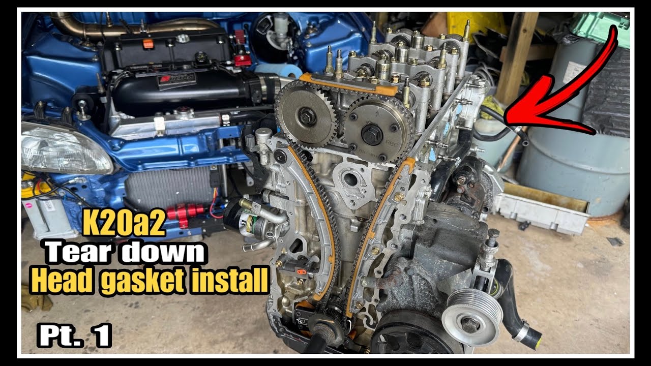 K20A2 TEARDOWN AND HEAD GASKET INSTALL