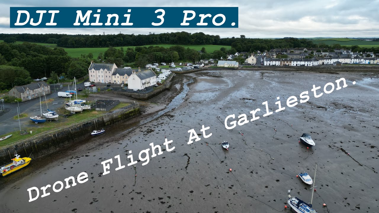 Garlieston Bay Scotland | Stunning 4K Drone Footage | DJI Mini 3 Pro Coastal Flight