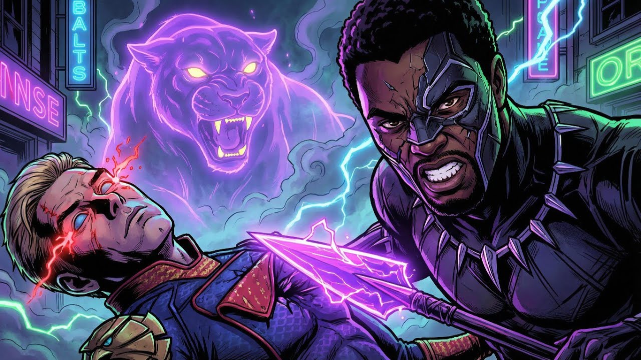 Black Panther vs. Homelander: What If Wakanda Entered The Boys Universe?