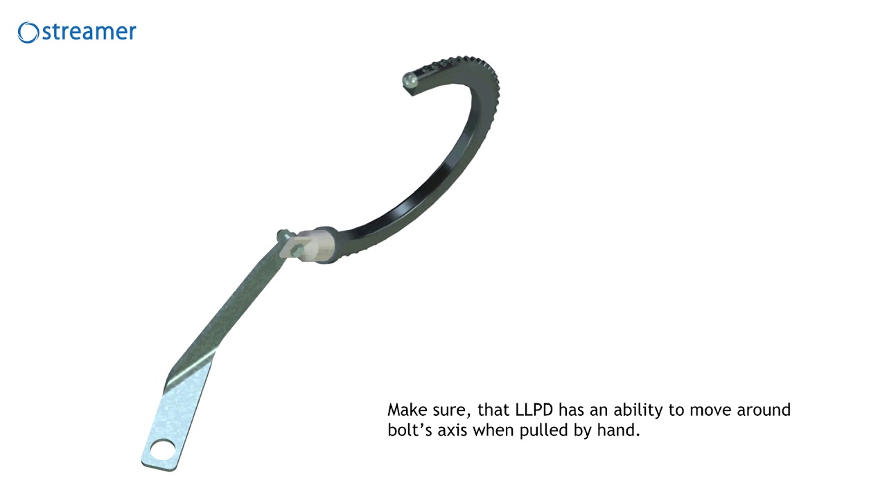 LLPD i20z installation. Bracket BPD.23