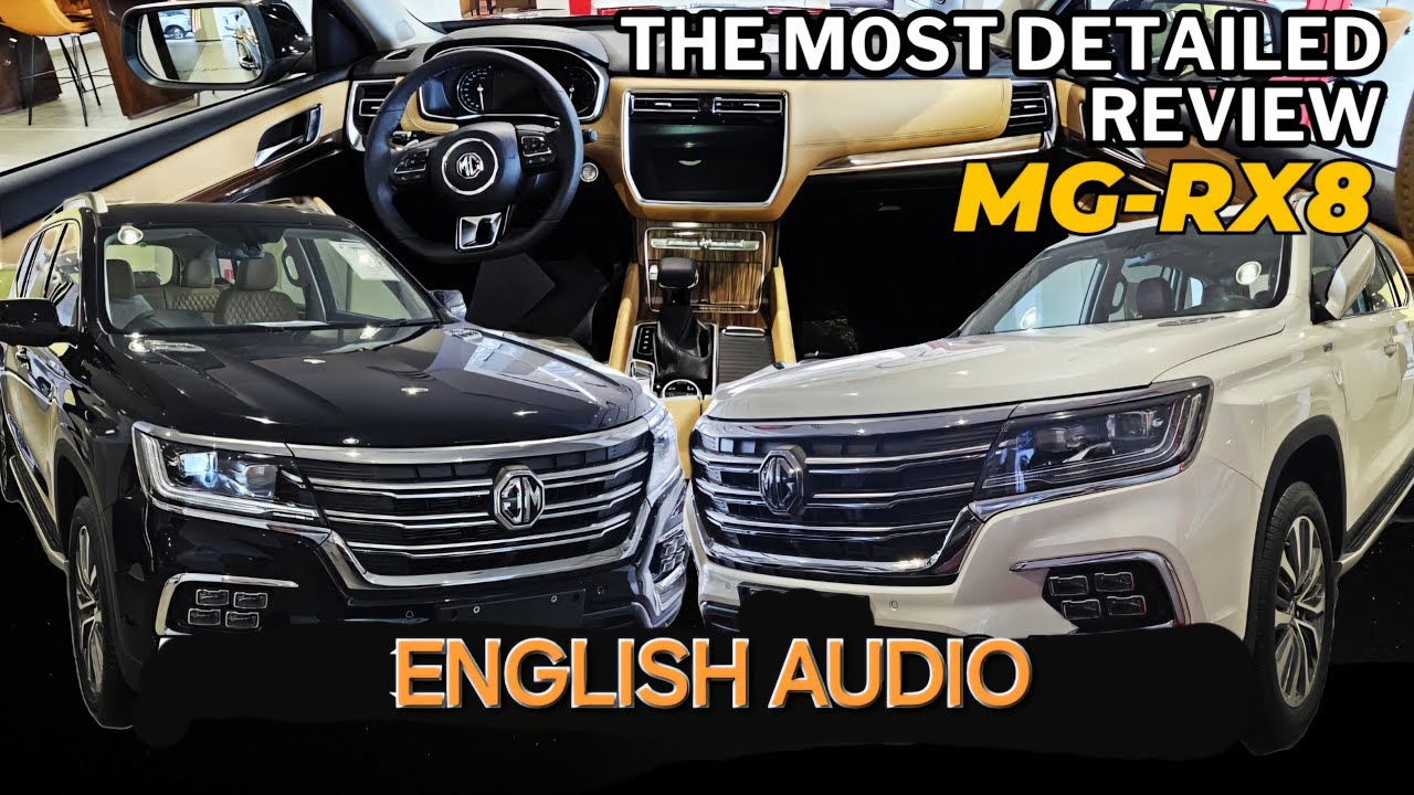 2024 MG Rx8 Review English Audio | Full Option | Most Detailed Review