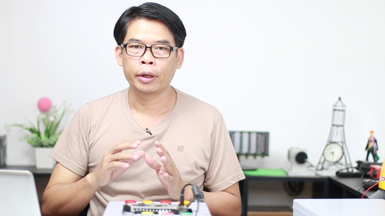 การเขียนคำสั่ง PLC  