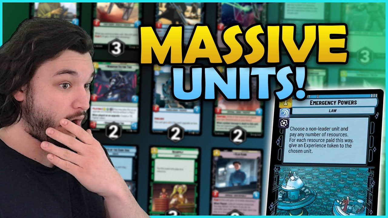 9 EXPERIENCE 1 CARD! MAKING MASSIVE UNITS WITH SNOKE! | Star Wars Unlimited