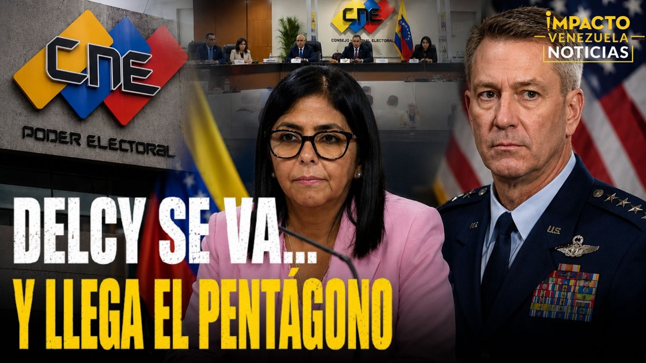 &iquest;EL TRONO EST&Aacute; VAC&Iacute;O?: DELCY VIAJA, CAINE LLEGA | 🔴 NOTICIAS VENEZUELA HOY 2026