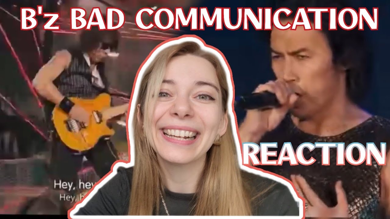 【Reaction】B’z live「BAD COMMUNICATION」を初めて聴いた外国人の反応がヤバい！伝説の始まり！