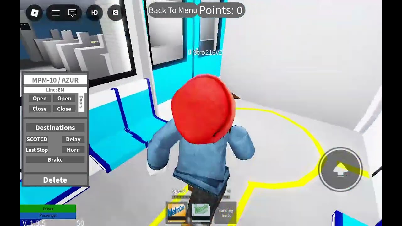 Roblox Montreal Metro Transport Speedrun
