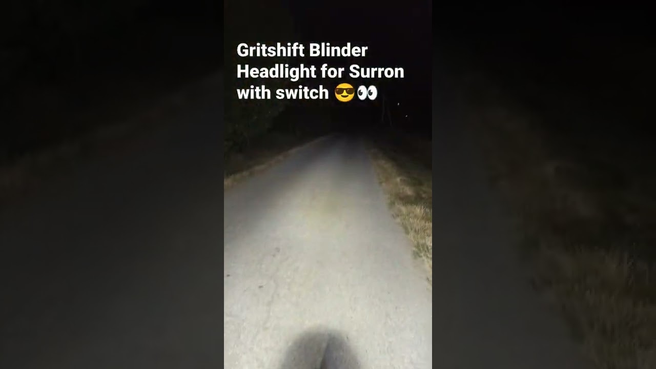 "The Blinder" From Gritshift for Surron X