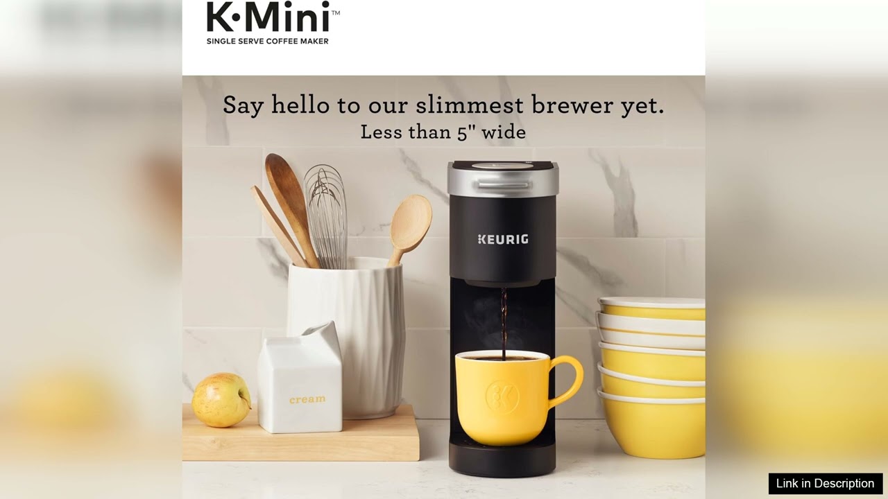 Keurig K Mini Single Serve Coffee Maker 612oz Brew Size Cord Storage Compact