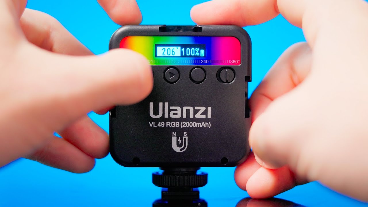 Карманный RGB за 20 долларов! Обзор Ulanzi VL49 Light