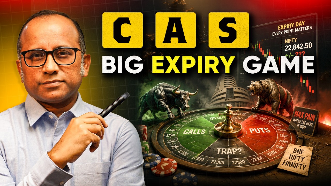 Nifty Expiry Managed? 3:15 पे 24,260, Close 24,335 &mdash; CAS का सच | ₹147 Cr का Expiry खेला #bulltrack