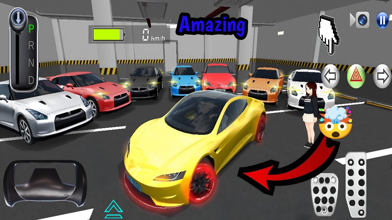 Today I Drive Yellow Super Car - 3D Driving Class, Android Gameplay, Dash, Car Driving Games 2025