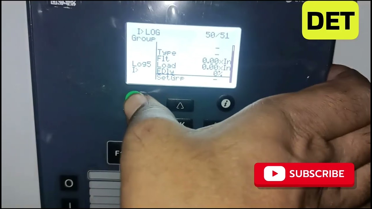 How check fault records in Scheinder P3U30 Relay #schneider #lnt#cns #abb #siemens #trending #shorts