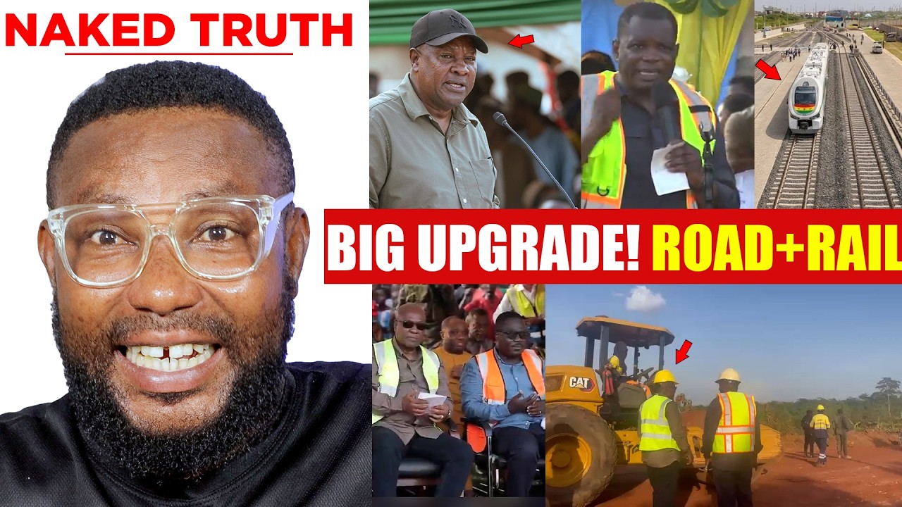 👏Railway to Join Accra-Kumasi Road! 😳 Road Min. reveals Mahama's new Plan. ⚠️NO MORE ACCIDENT