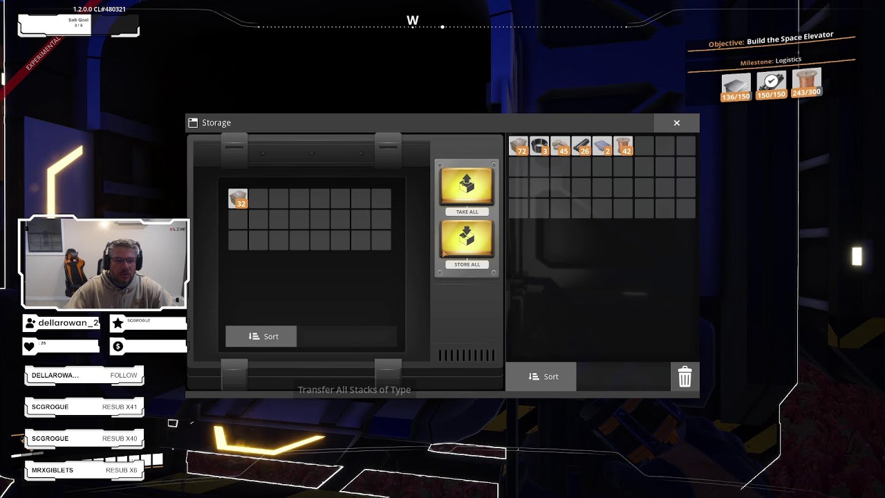 0% Efficiency, 100% Experimental | Satisfactory 1.2 Day 1