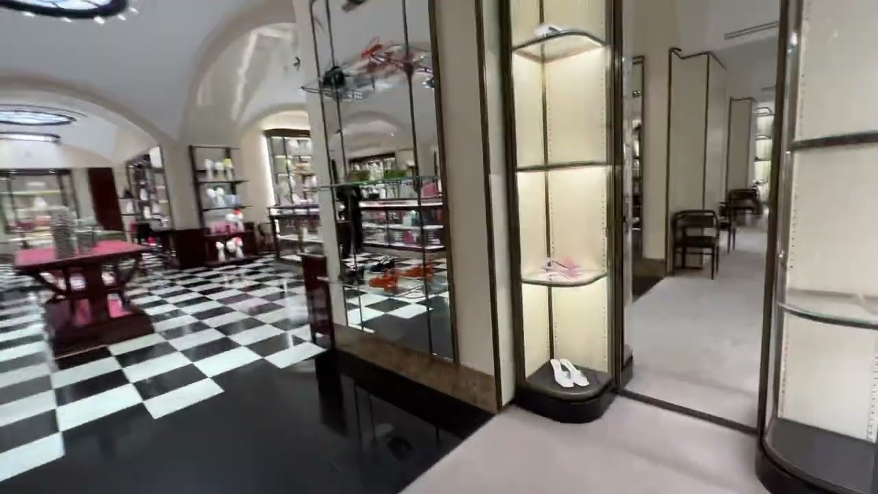 Prada in MILAN Spring Summer 22 Store Walk-Thru Handbags RTW Luggage! Channeling Luxury Designers