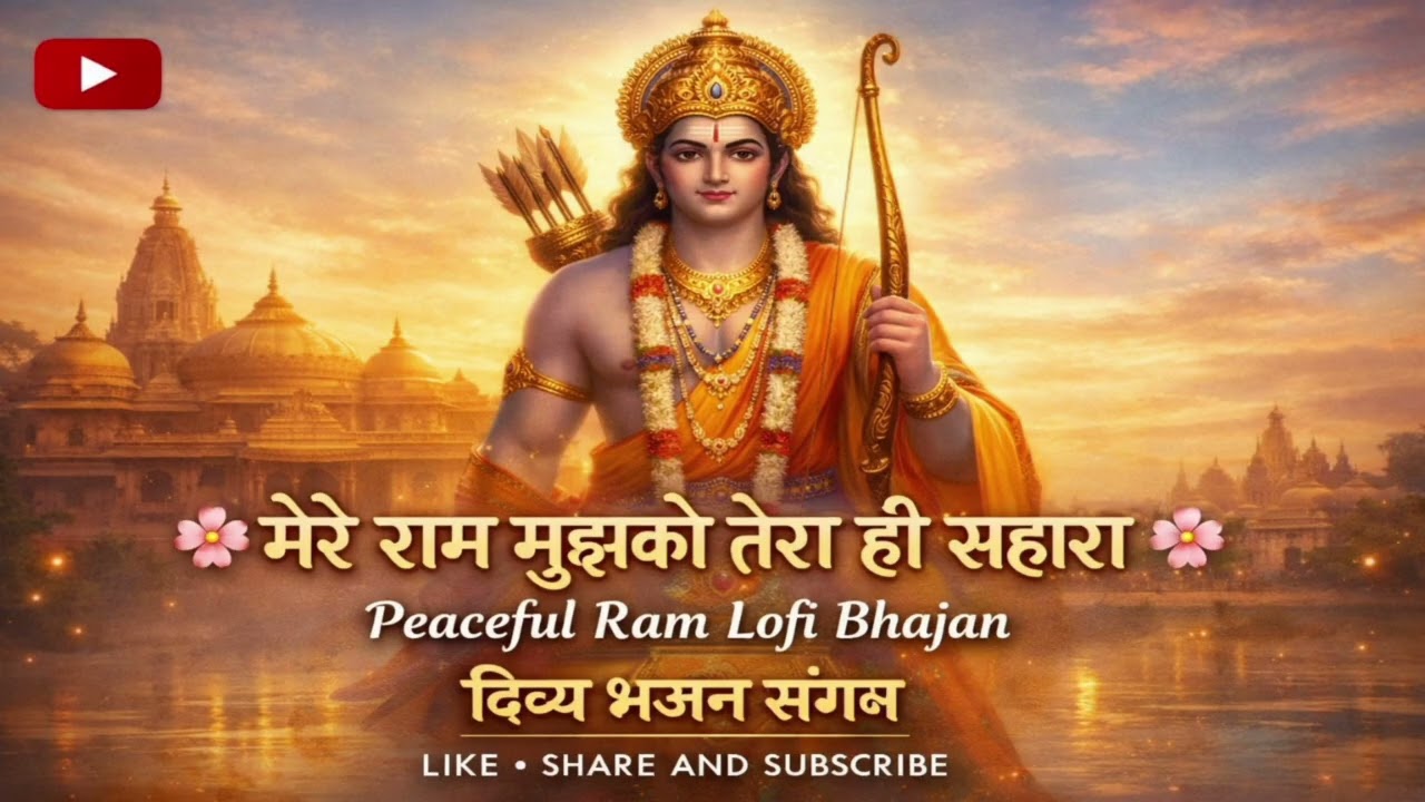 Ram Ram Japne Se Mila Kinara ❤️ | Emotional Ram Bhajan | Lofi Bhakti Song | दिव्य भजन संगम 